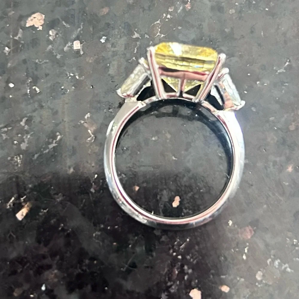 Sterling silver cocktail ring -size 7 new - Picture 4 of 6